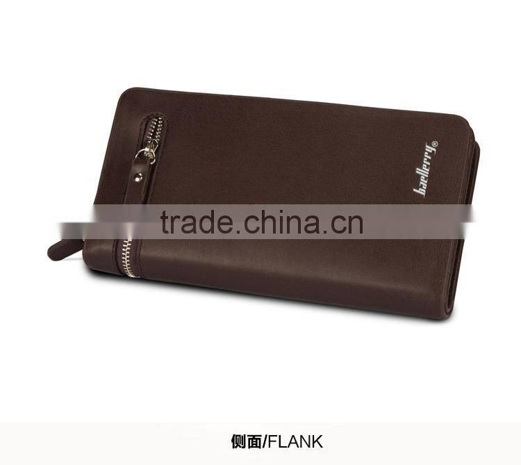 Credit Card Use and leather Material Rfid Blocking Wallets For Men with baellerry brand