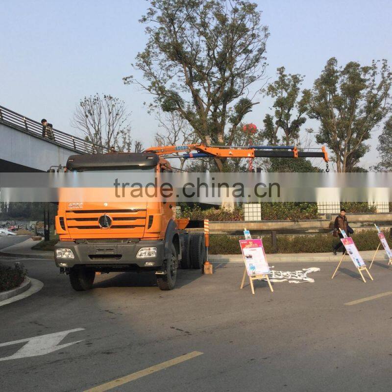 3.2ton knuckle boom Crane and Accessories,SQ80ZB2, hydraulic truck mounted crane.