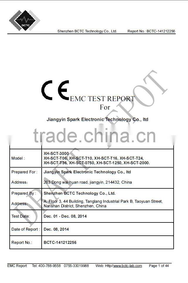 CE UL ISO SGS Split Core Current Transformer