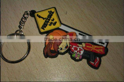 Icecream kids promotional gifts PVC key finder