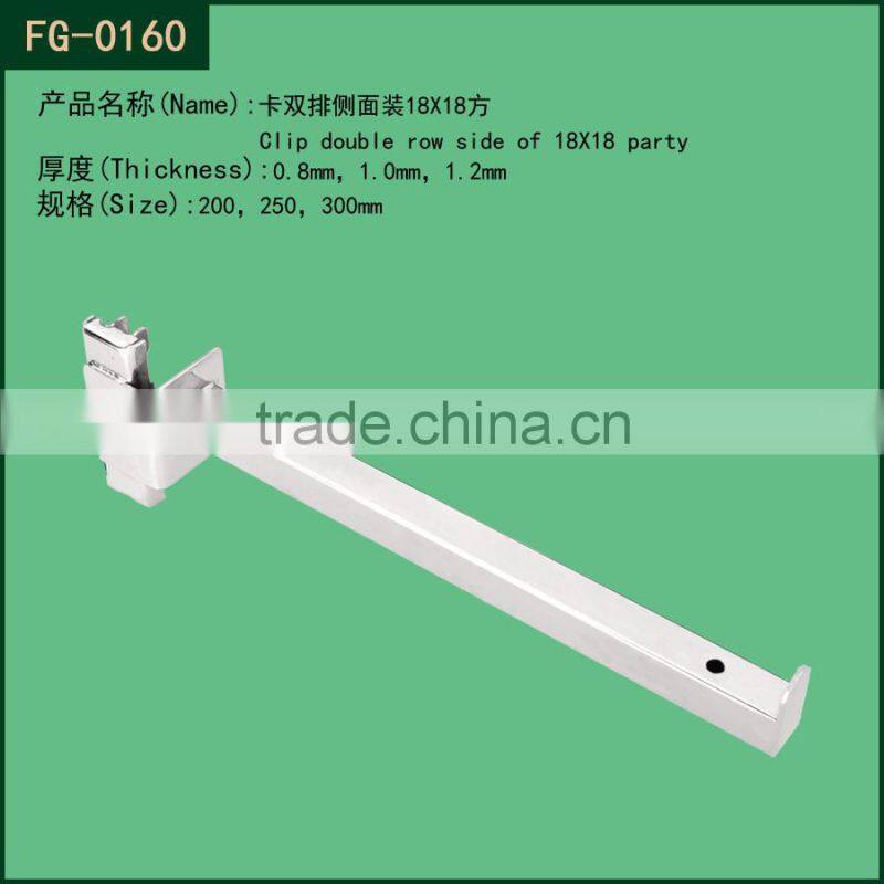 Metal tube bracket for wood board , shop metal board supporter,square tube brackets