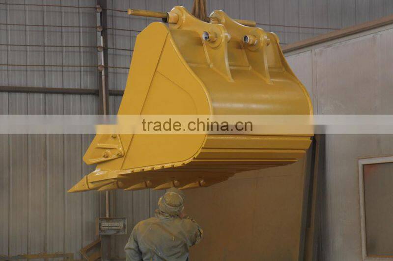 new excavator bucket large capacity 1.8cbm for different models high quality with side cutter