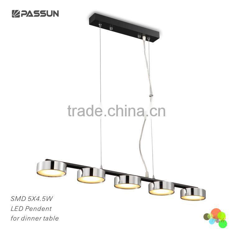 interlaced led pendent lamp for art gallery decaration special design led hanging light 12w