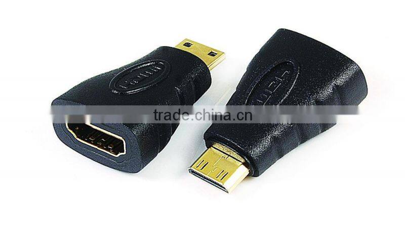 90 degree HDMI A female to MINI male adapter black model