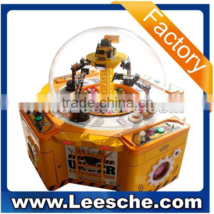 LSJQ-670 New arrival claw crane machine outdoor combination padlock with master key mini claw machine/ toy crane machine
