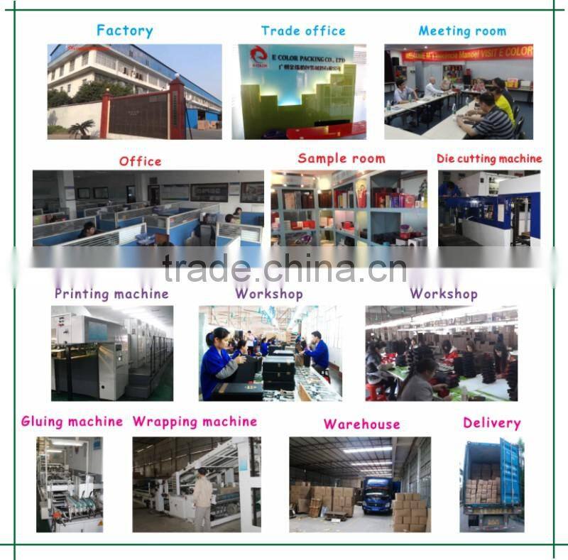 Coated paper bag gloss Chocolate paper bag