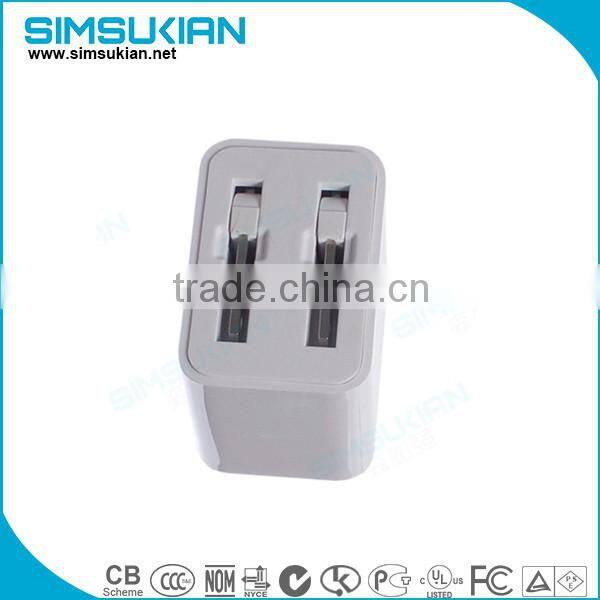 5.5mm x 2.1mm plug,1.2A(1200mA) UL Listed Power Supply