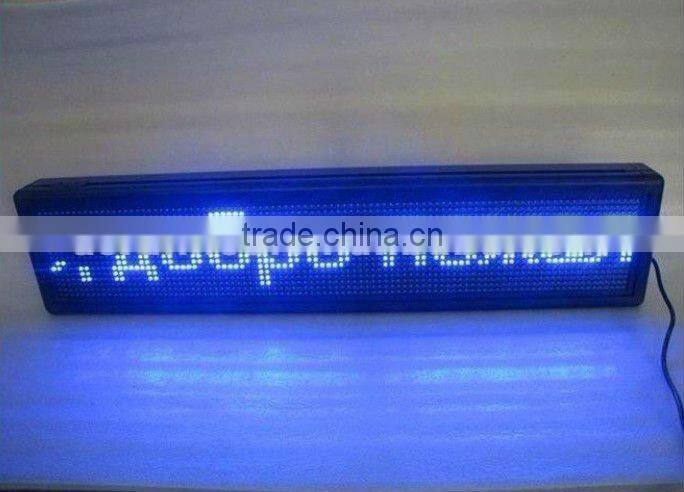 Text message LED and graphic display function P10 red color led boards for signs