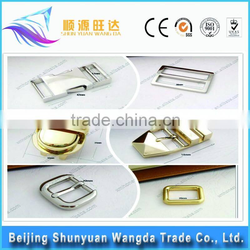 Custom made unique metal solid clamp belt buckle wholesaler