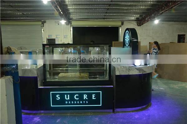 luxurious perfume shop design counter display