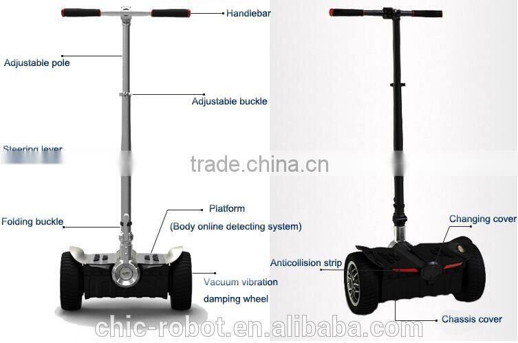 hotselling CHIC LS 2 wheel standing self balance electric scooter