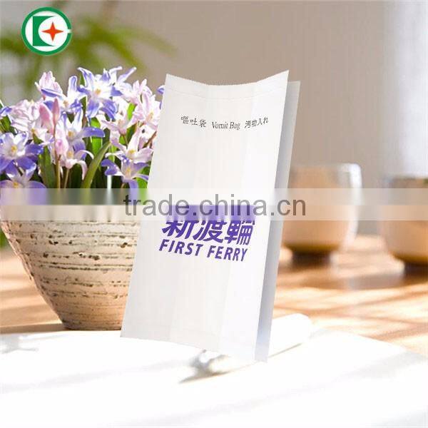 greaseproof air sickness PE coated paper bag