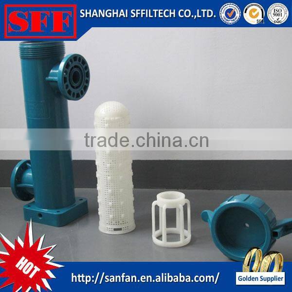 PP plastic cartridge filter housing