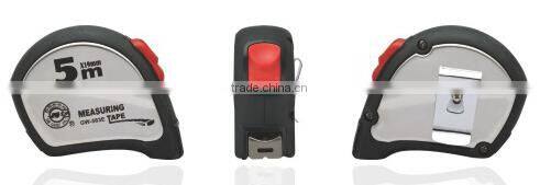 Steel tape measure with stainless steel case