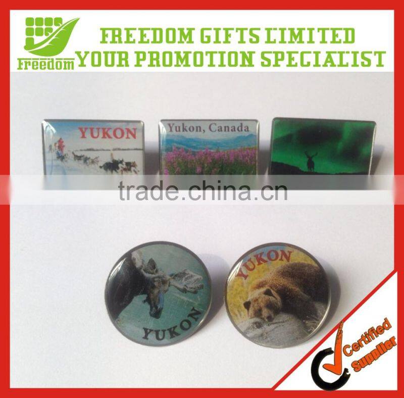 Advertising Epoxy Metal Badge
