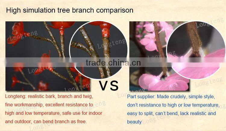 waterproof led branch flower trees light