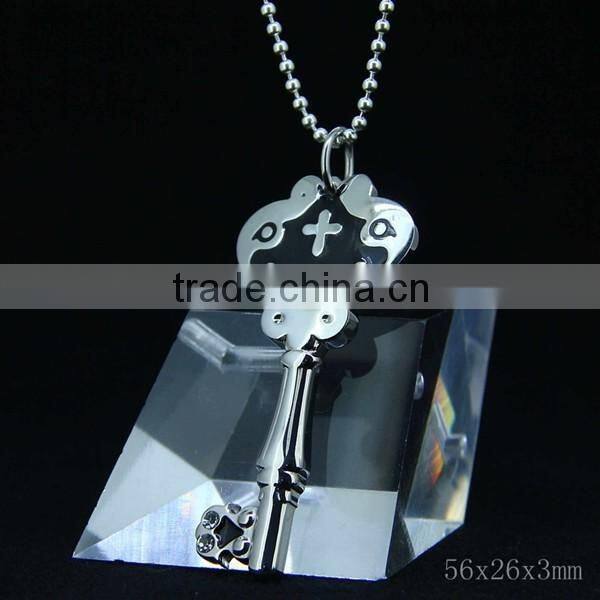 Stainless steel key pendants for sale