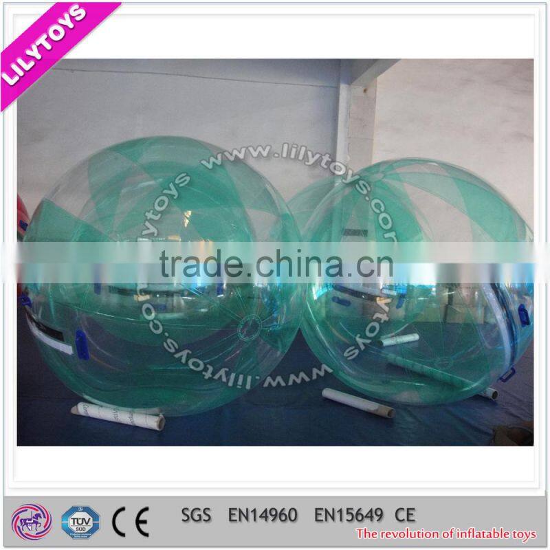 2015 high quality inflatable big water walking ball/water toys/water balls