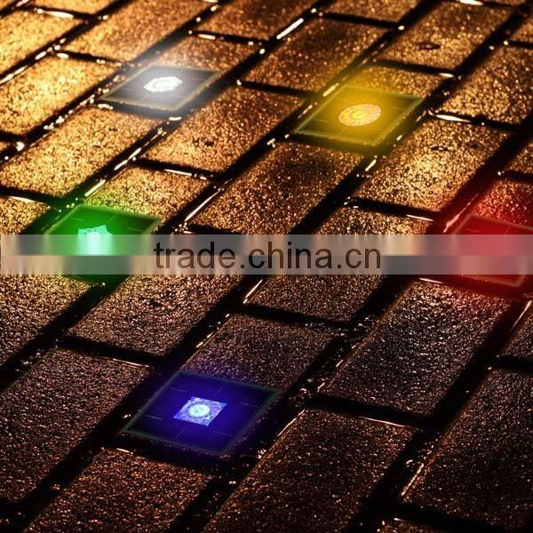 Colorful changing square led floor light floor lamp modern with fiber optic flloor lights can be design by customers
