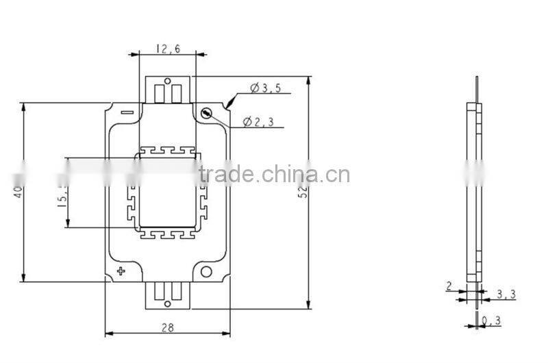 integrated package 16w High Power LED