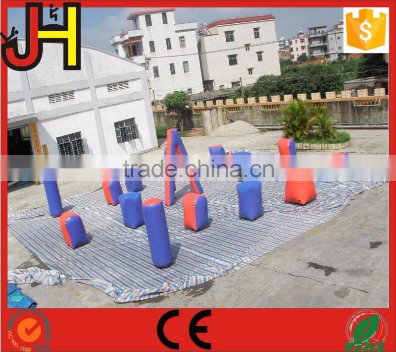 China Sport Inflatable Speedball Bunkers with UL Pump