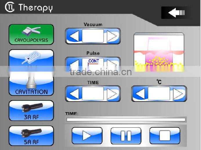 OEM / ODM service freezing cavitation cryo-cell fat cavislim instrument dual cooling handles cryotherapy machine salon machine
