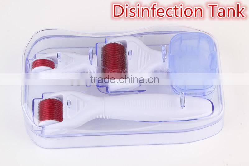 2015 GTO Newest 4 in 1 Derma Roller With Disinfecting Tank