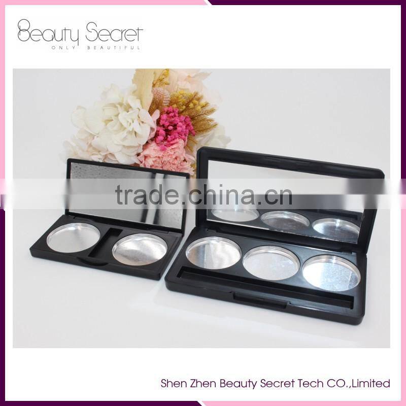 Wholesale Empty Magnetic Makeup Palette DIY Eyeshadow Palette with 3 pans