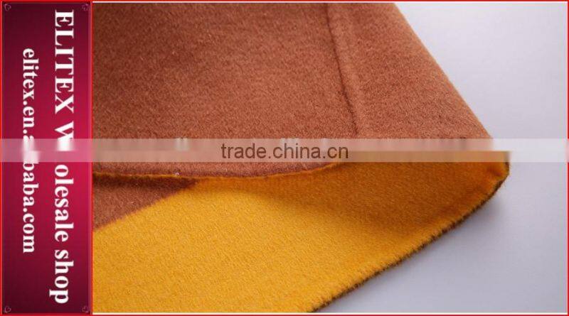 2015 HOT Fashion Yellow Sexy Woman Cashmere Overcoat Winter Dress