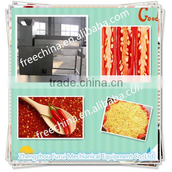 Excellent quality!!! automatic high output chili seed separator,large factory use chili seed remover mahine