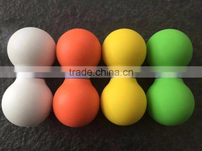 massage ball double cross fit ball peanut massage ball double lacrosse ball