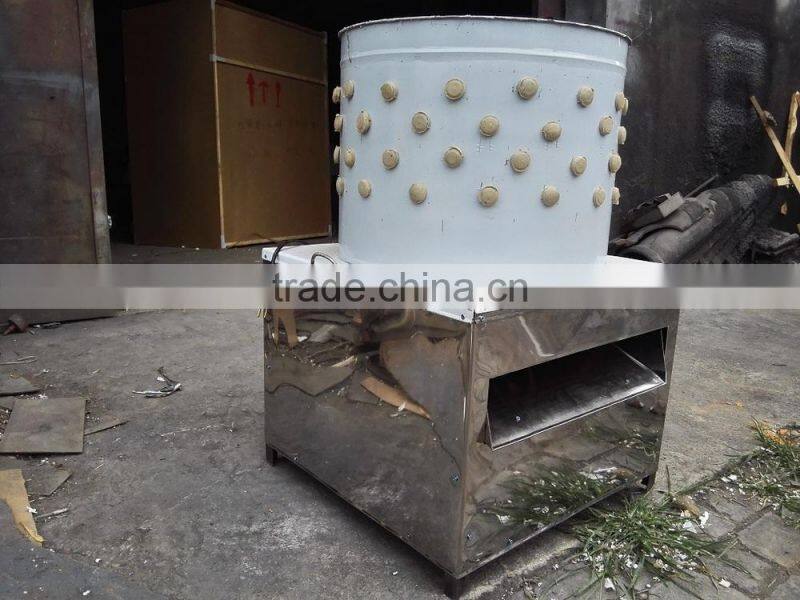 2015 Tanzania top selling chicken feather plucking machine feather plucker