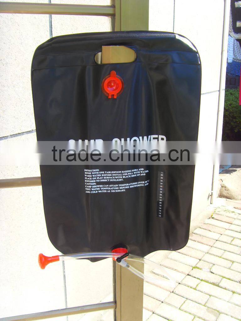 NEW outside shower spraying equipment 20L camp shower solar heating