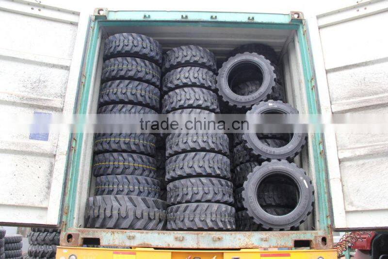 BACKHOE tyre L5 10-16.5 12-16.5 Chinese factory top brand tractor skid steer tyre