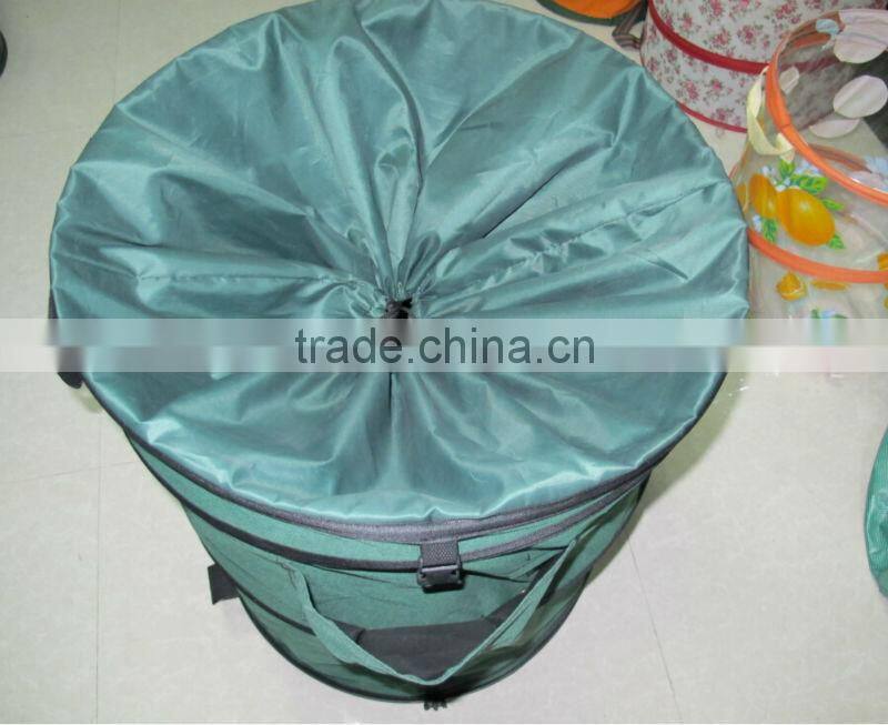 cheap beautiful pop up garden bag garden leaves bag garden waste bag supplier in Shanghai China