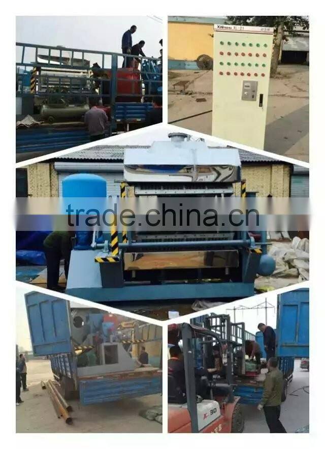 Recycled Waste Paper Eight-sided Egg Carton Making Machine