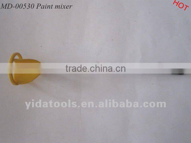 Plastic impeller paint mixer