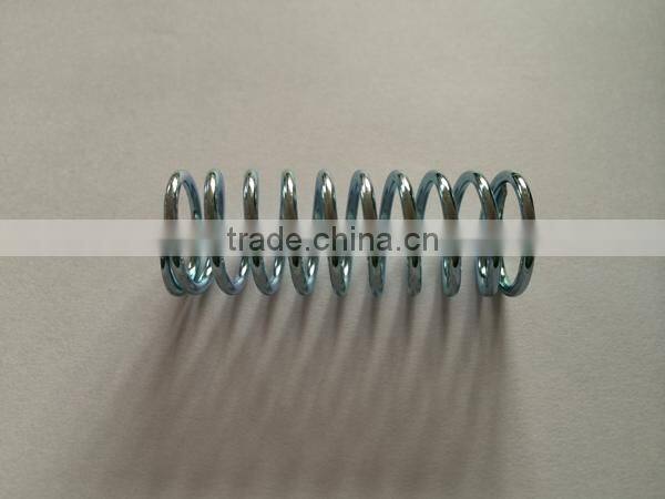 blue zinc plating compression spring