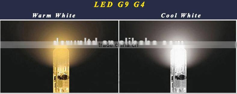 G4 1.5W Frosted PC Led Bulb Light 12V Warm White Natural White Cool White