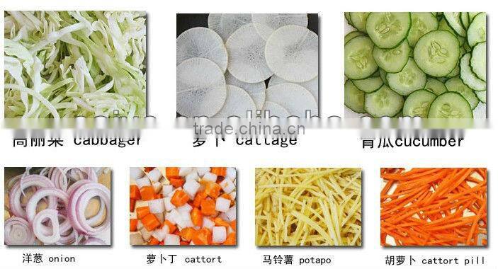 Multi-function vegetable cutting machine