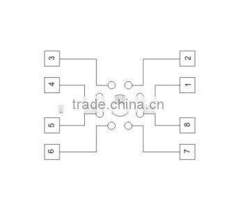 General Purpose Mini Relay Socket Base 8PFA