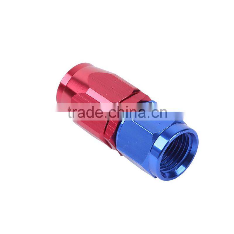 AN6 6AN AN-6 AN -6 ALUMINIUM STRAIGHT SWIVEL SEAL HOSE END FITTING ADAPTER