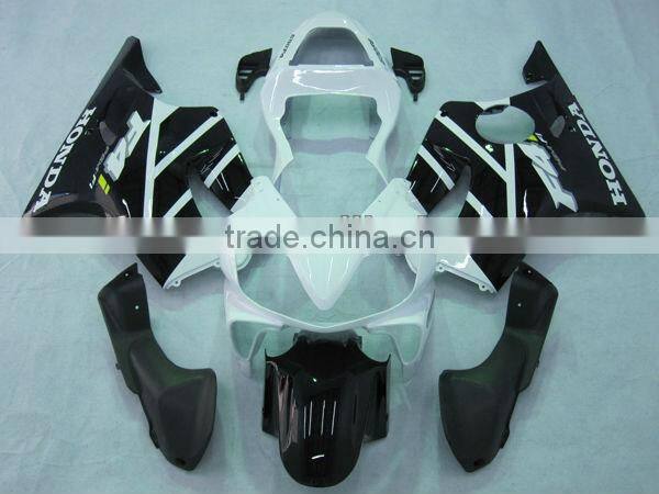 For Honda CBR600F4I CBR600 F4I 2001-2003 2002 M Black White Injection Fairing Body Work