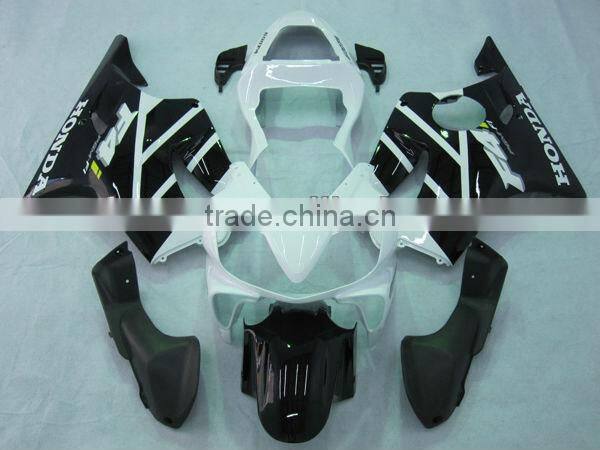 For Honda CBR600F4I CBR600 F4I 2001-2003 2002 M Black White Injection Fairing Body Work