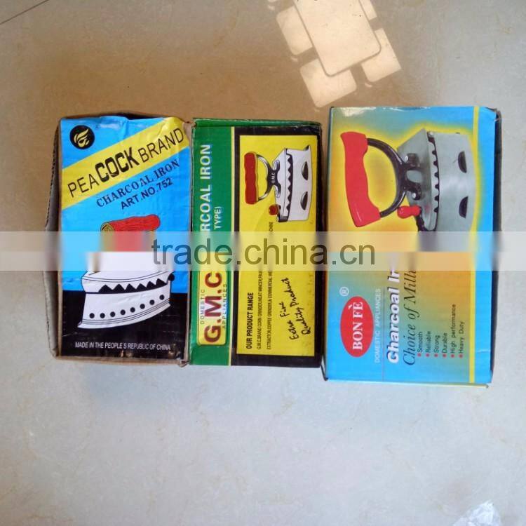 cheap 768 charcoal iron with customer packing