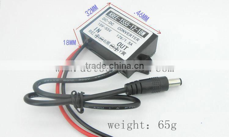 24V turn 12V3A vehicle monitoring power converter 36V48V turn 12V1A camera module DCDC buck