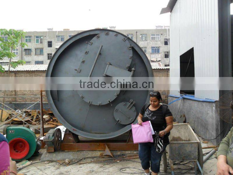 PPM Emission- Standard Plastic Pyrolysis Machine /Rubber Pyrolysis Machine /Machines