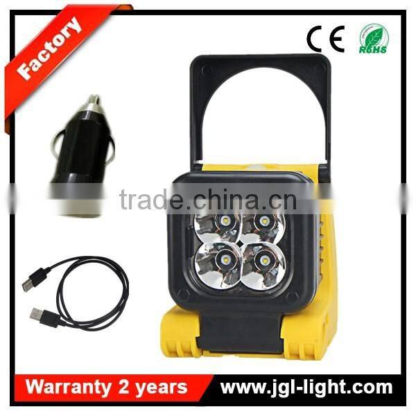 Guangzhou emergency response lighting with rechargeable magnetic rotating light 5JG-IL4001