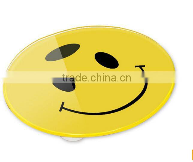 180/0.1kg Cute round body weight scale