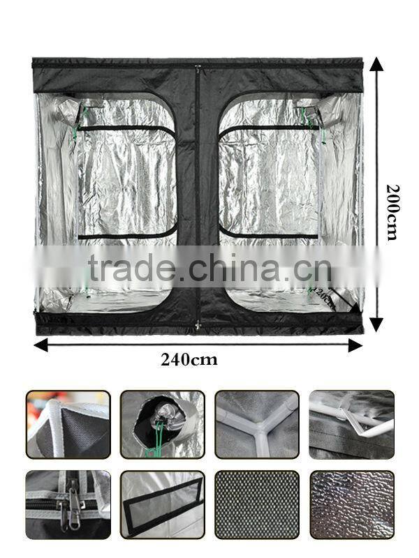 Growing equipment grow tent for greenhouse